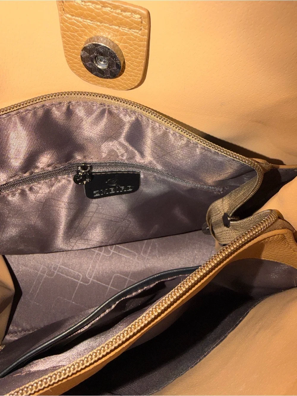 ZMBird Classic Tan Tote Bag - Timeless Everyday Carry